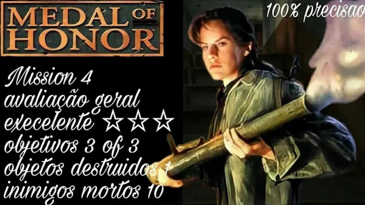 Medal of honor 1999 (PS1) missão 4 esgueirar-se para a estação ferroviária