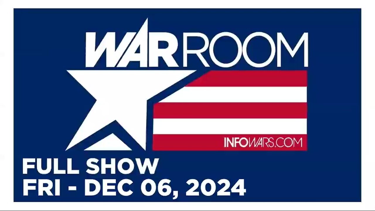 WAR ROOM (Full Show) 12_06_24 Friday