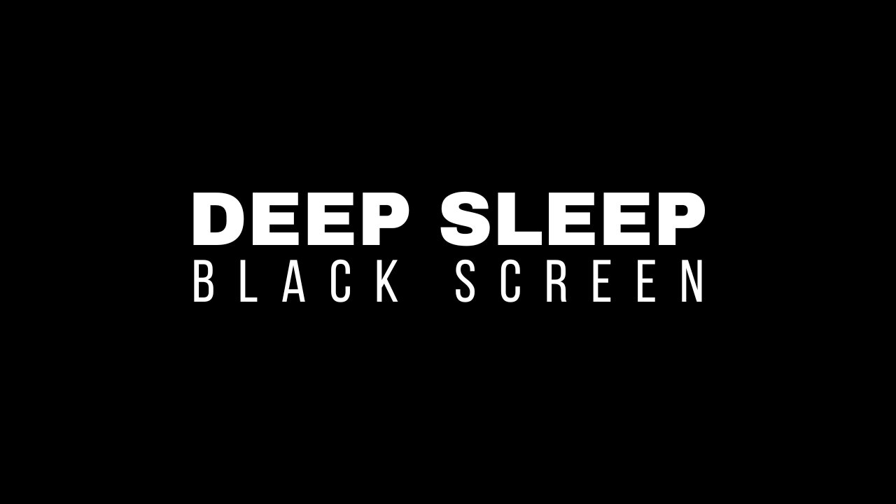 Relaxing Sleep Music | Sleep Music Relax Black Screen for Deep Sleep