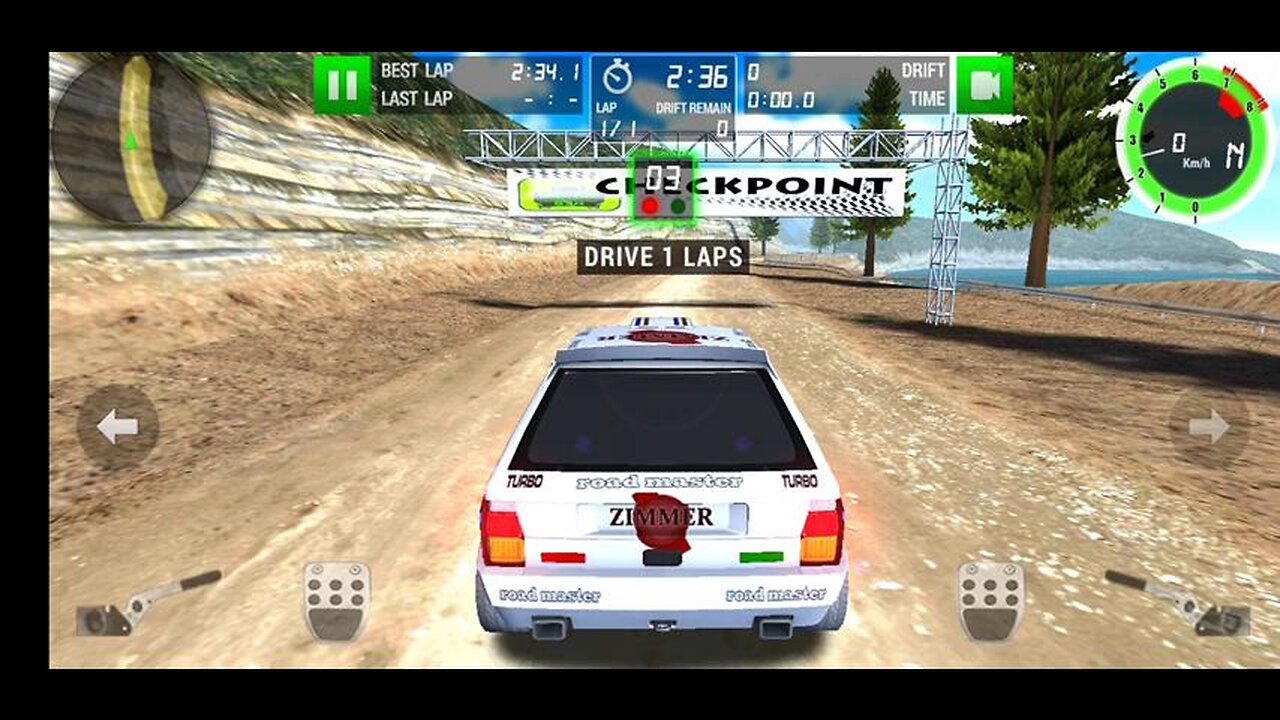 Rally Racer Dirt Level 01 - android race game - drift !!!