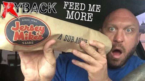 Jersey Mike's 14 Inch Sub Sandwich Mukbang Food Challenge - Ryback TV