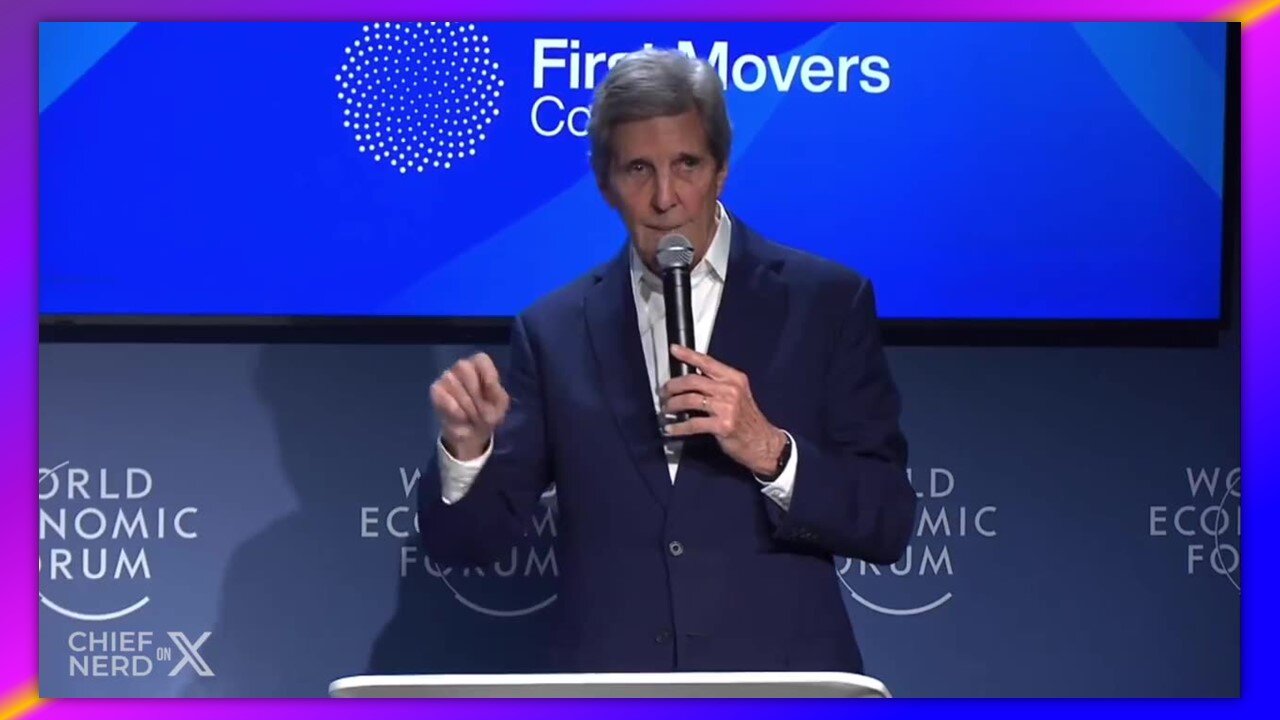 JOHN KERRY SAYS NOT ONE DEMOCRATICALLY ELECTED POLITICIAN CAN STOP THE CLIMATE AGENDA