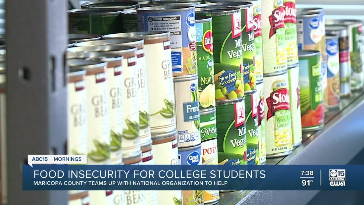 Food insecurity among college students