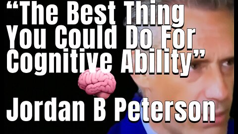 Jordan B Peterson “The best thing you could do for cognitive ability” Exercise #gym #gymlife