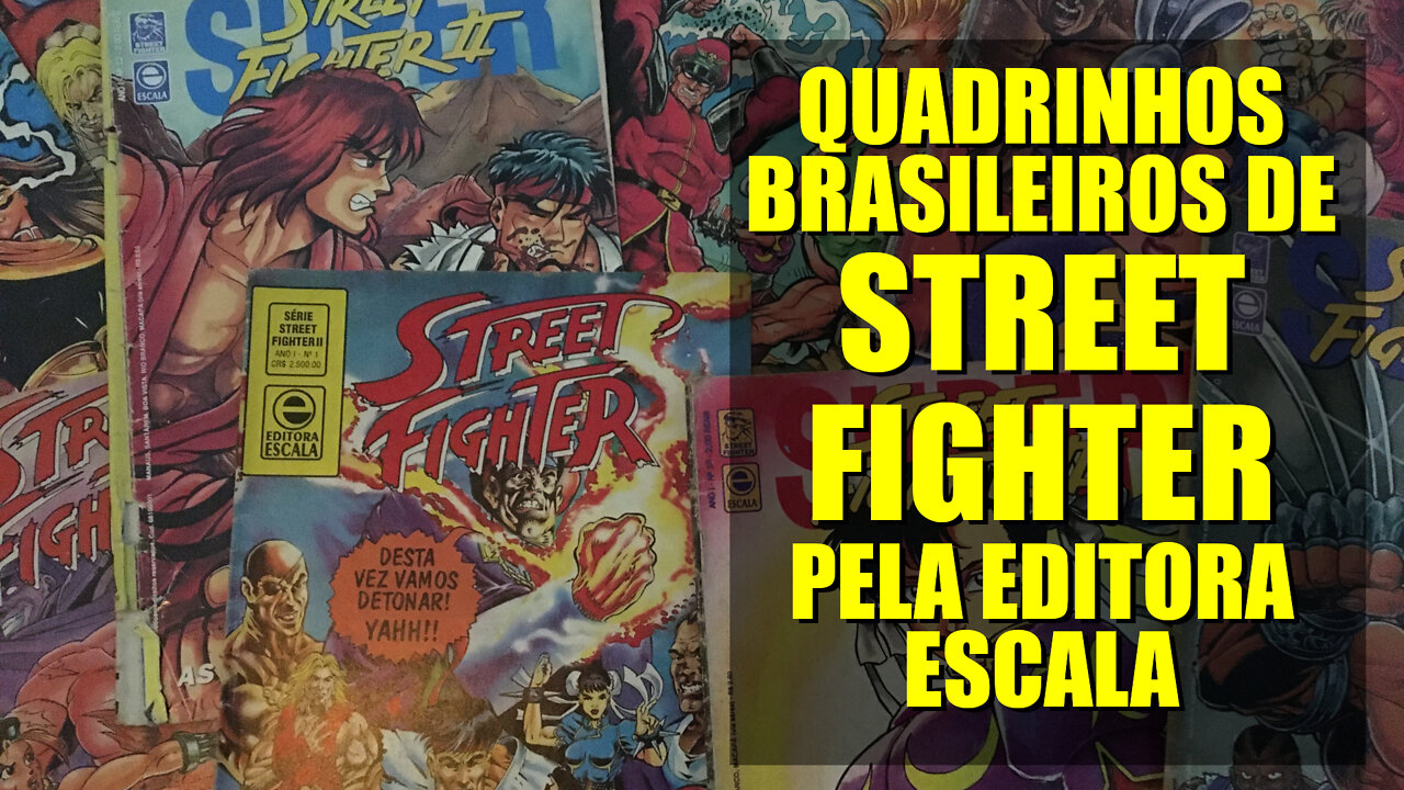 Coelho do Pântano #1 - Quadrinhos do Street Fighter da Editora Escala