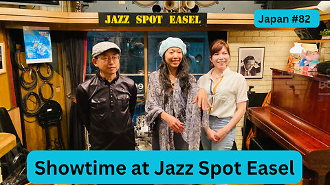 Showtime at Jazz Spot Easel in Sasebo Japan #82