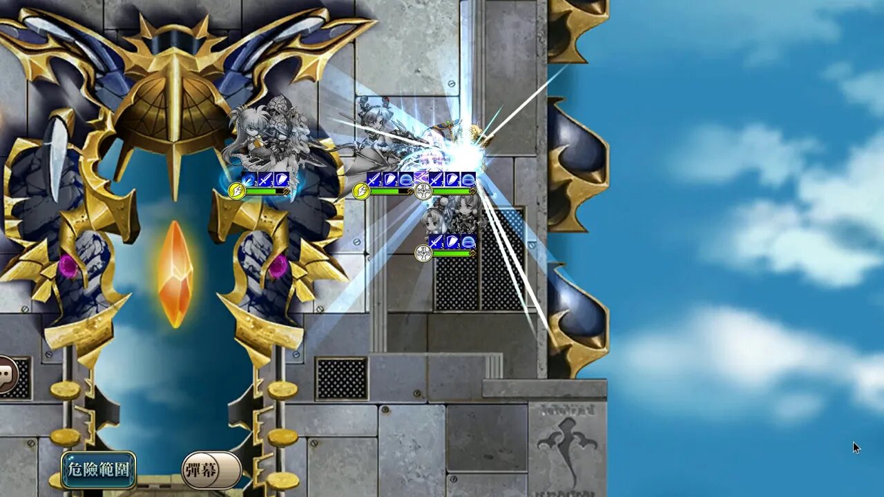 夢幻模擬戰 世界地圖 往第二部第二章小節一 (公主聯盟角色完成)