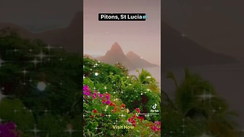 Pitons, St Lucia 🇱🇨 #shorts #pitons #stluciatourism #stlucia #stlucia🇱🇨 #tourism