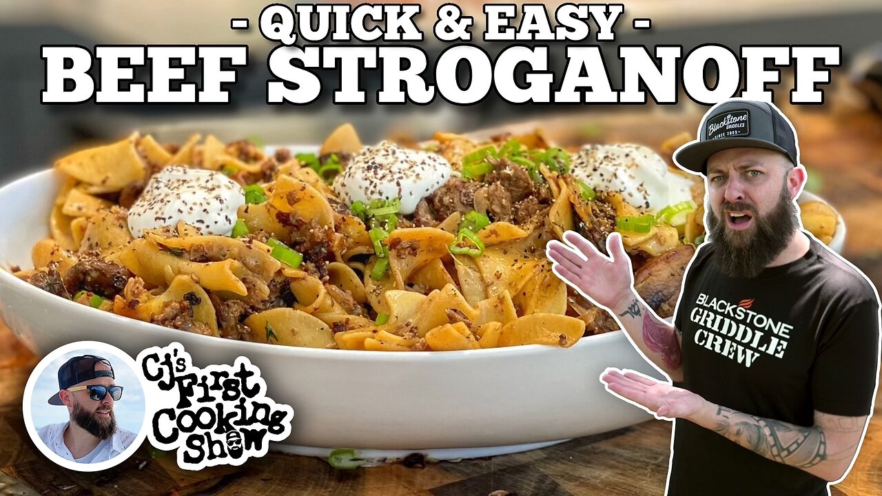 Quick & Easy Beef Stroganoff | Blackstone Griddles