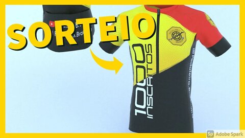 Como concorrer ao sorteio de camisetas de ciclismo do canal? Sorteio dos 1000 inscritos!