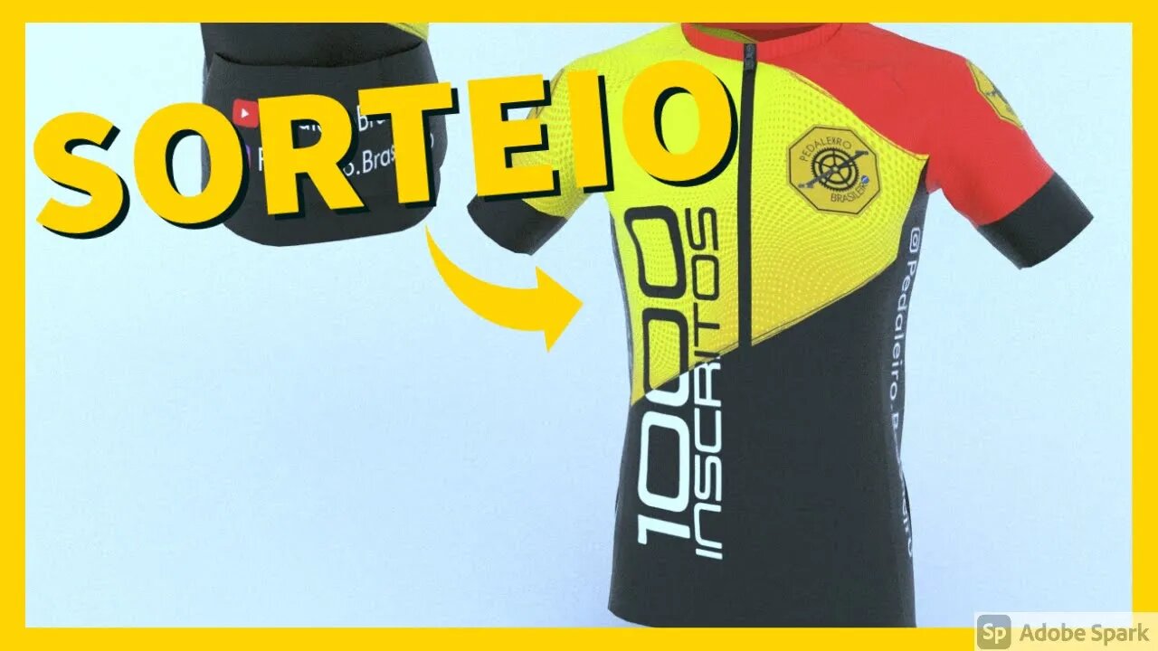 Como concorrer ao sorteio de camisetas de ciclismo do canal? Sorteio dos 1000 inscritos!