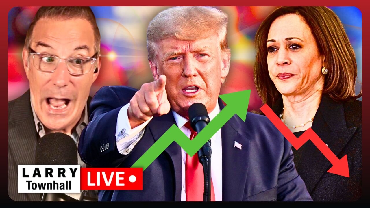 CNN STUNNED, Hopes SHATTERED, Polls & Ads WRECK Kamala's Chances! | Larry Live!