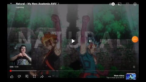 Reacting To My Hero Academia - Natural AMV