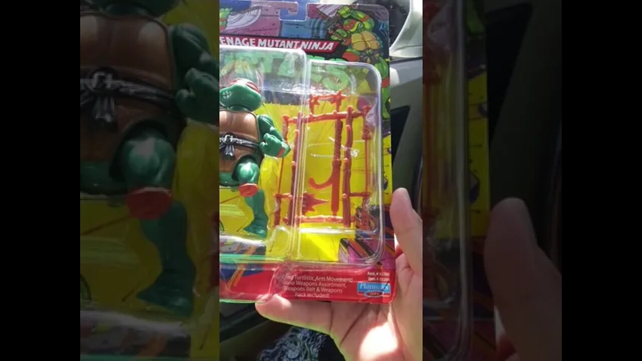 Retro Ninja Turtles Michaelangelo action figure!