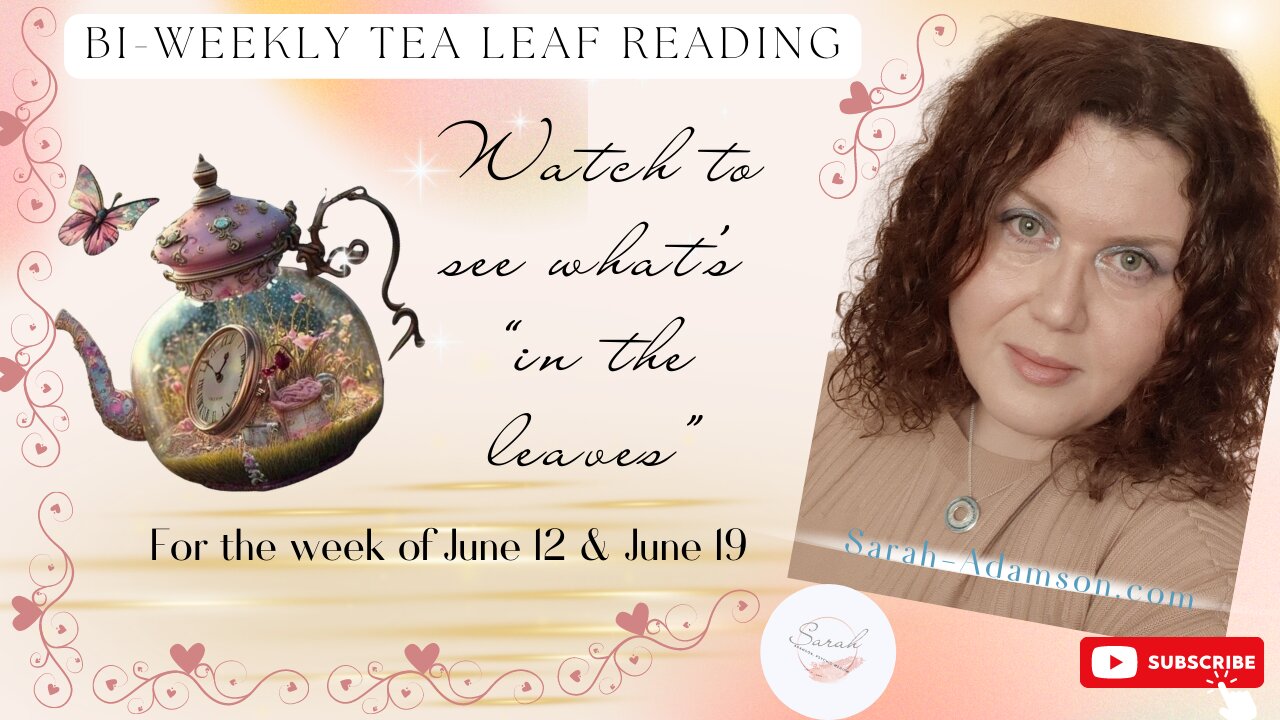 Tea Leaf Reading ๐ for weeks of June 5 & 12 โ2023 ๐ตWatch to see what's in the leaves! ๐ฎ
