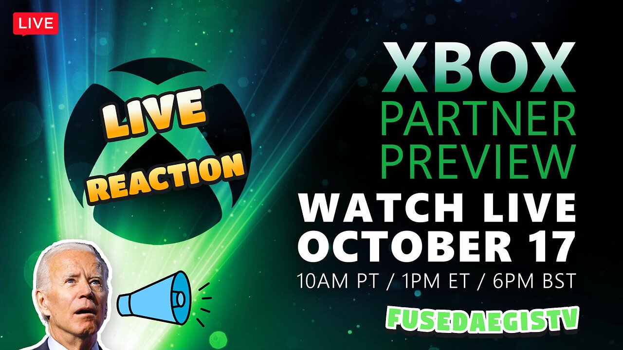 Xbox Partner "Preview" REACTION 10.17.2024 | FusedAegis Presents