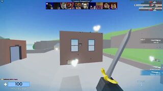 i hit this shot on stream... (Roblox Arsenal)