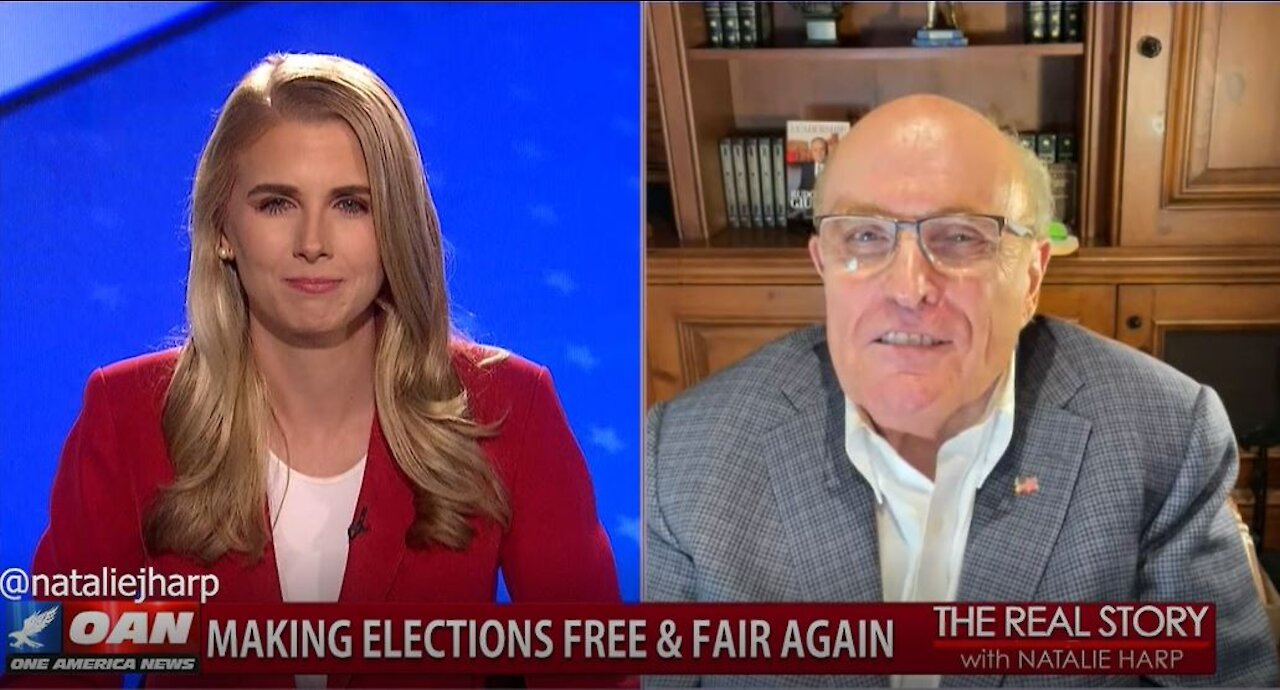 The Real Story - OAN November 3rd, 2020 – One Year Later with Rudy Giuliani
