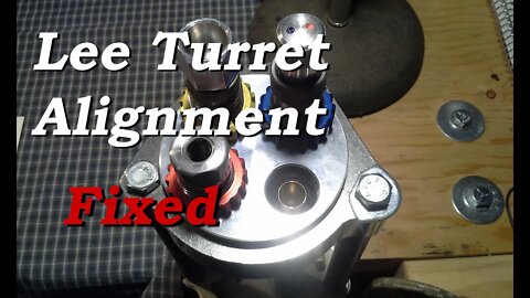 Lee Turret Alignment Problem Fixed.