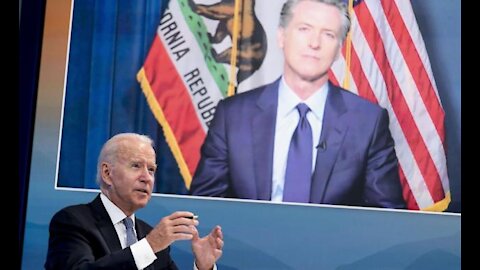 Biden Admin. Now Trying To Save California Governor Gavin Newsom From Recall Election