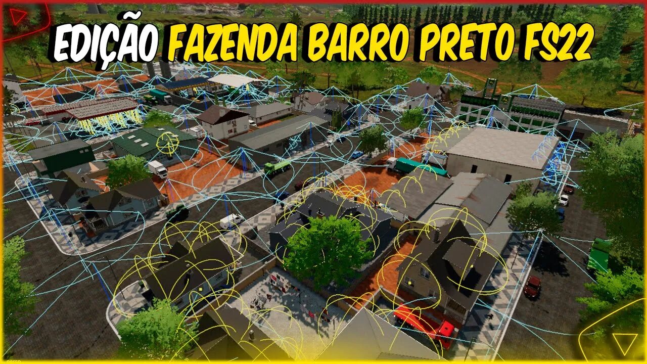 FS22 Edição Mapa Fazenda Barro Preto Farming Simulator 22