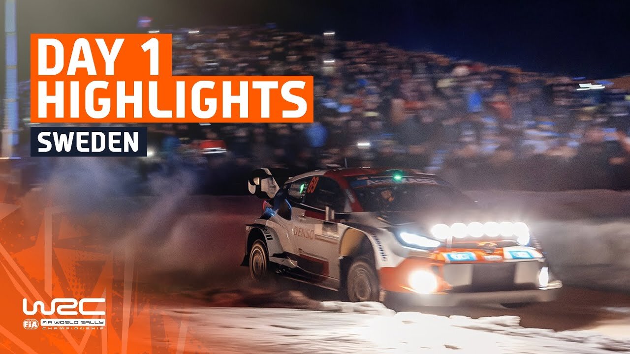 Day 1 Highlights | WRC Rally Sweden 2023