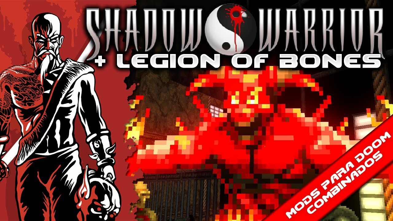 Lo Wang vs. Legion of Bones [Mods para Doom Combinados]