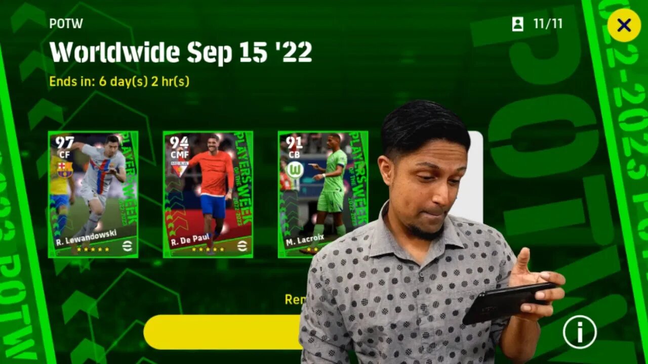 POTW Worldwide Sep 15 '22 PACK OPENING | eFootball 2023 MOBILE