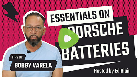Supercharge Your Porsche: Mastering Battery Upgrades & Maintenance | Just Ask Bobby Ep.1