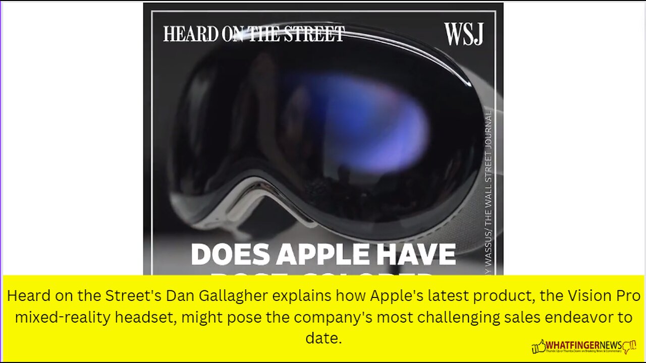 Heard on the Street's Dan Gallagher explains how Apple's latest product