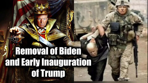 Removal of Biden and Early Inauguration of Trump to Prevent World War III