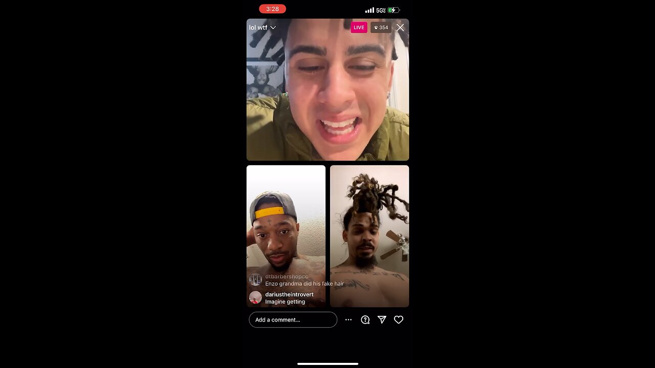 954 ENZO & FAMOUSBOY CHARLES DOUBLE TEAM PRESS A FAN COMING FOR HIS LOOKS & FAKEMONEY "KAKAROCH BOY"
