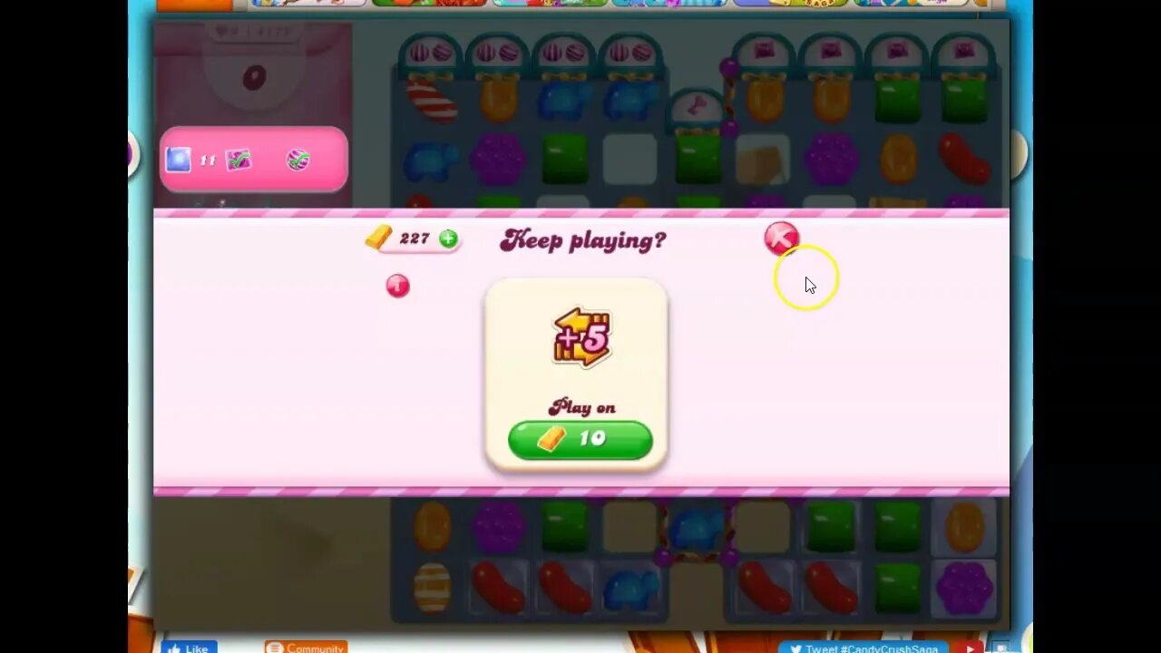 Candy Crush Level 4172 Talkthrough, 16 Moves 0 Boosters