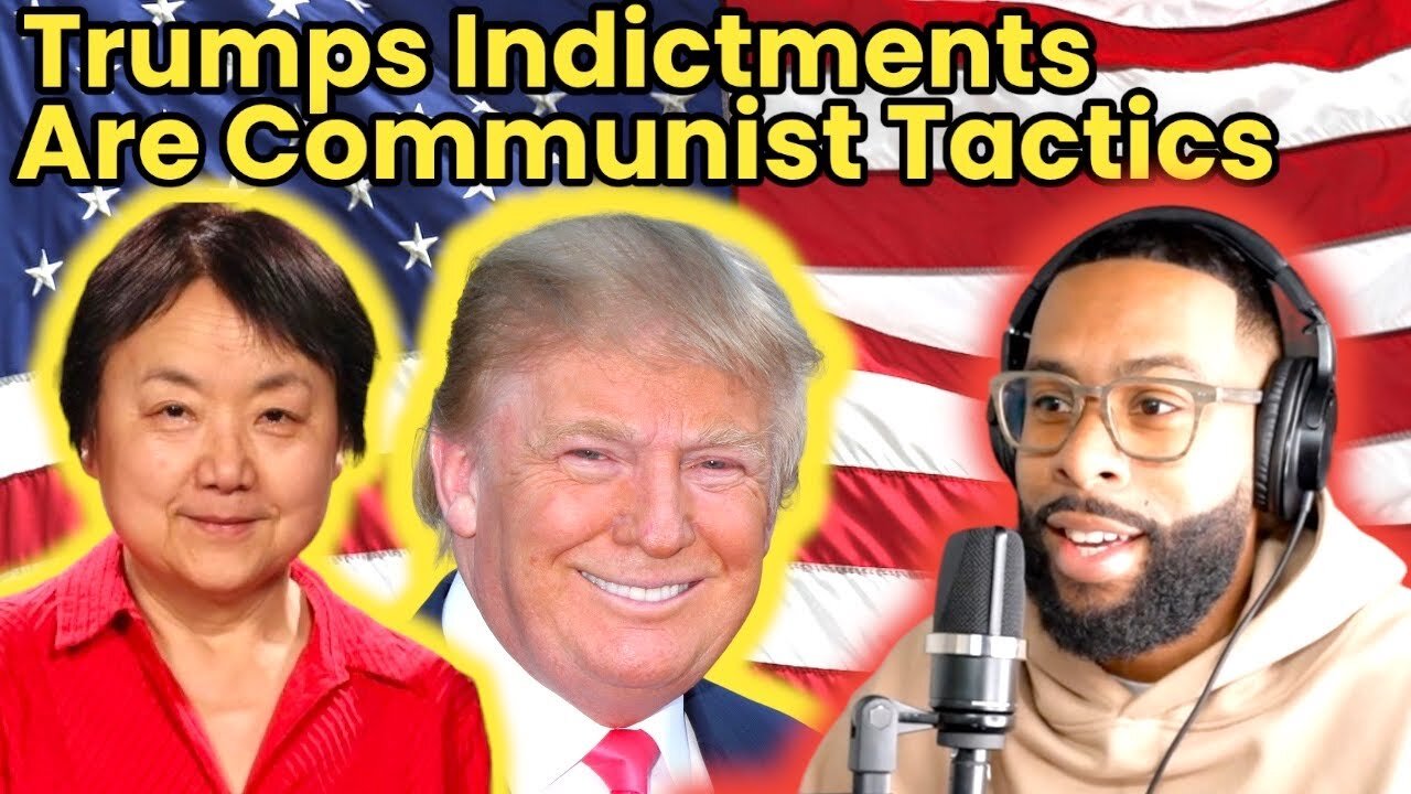 Chinese American Woman Supports TRUMP & Explains His Indictments Are COMMUNIST Tactics Like China