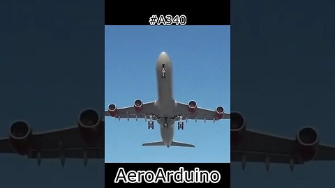 Watch EPIC #Airbus #A340 Takeoff #Aviation #Fly #AeroArduino