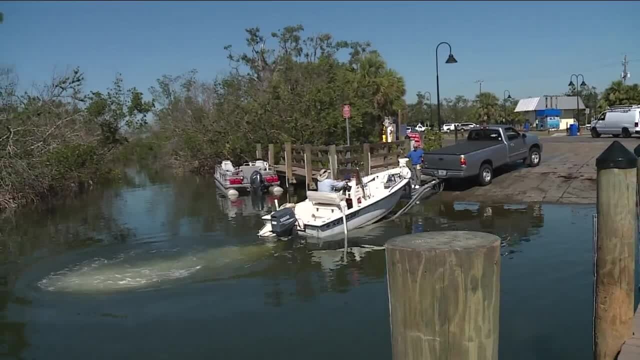 Contractors creating crowded boat ramps after taking over debris removal