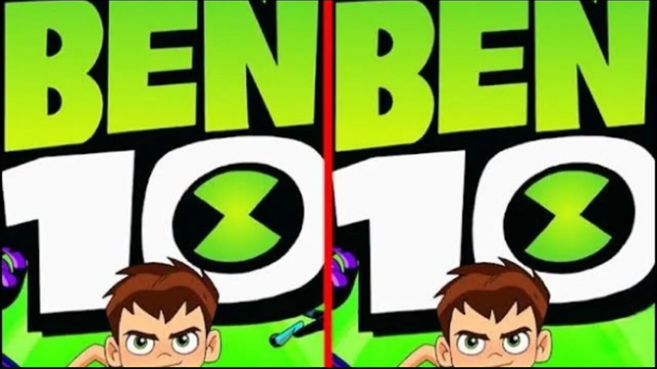 Ache o erro - encontre o erro em 30 segundos (desafio) Ben 10