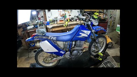 Let's take a look at my new Yamaha TTR-250 Project! (MESS)