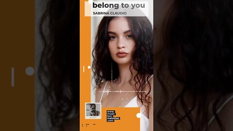 [Music box melodies] - Belong to You by Sabrina Claudio #Shorts