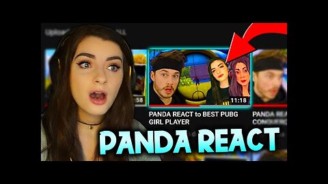 HER GAMING REACTS TO PANDA REACTION