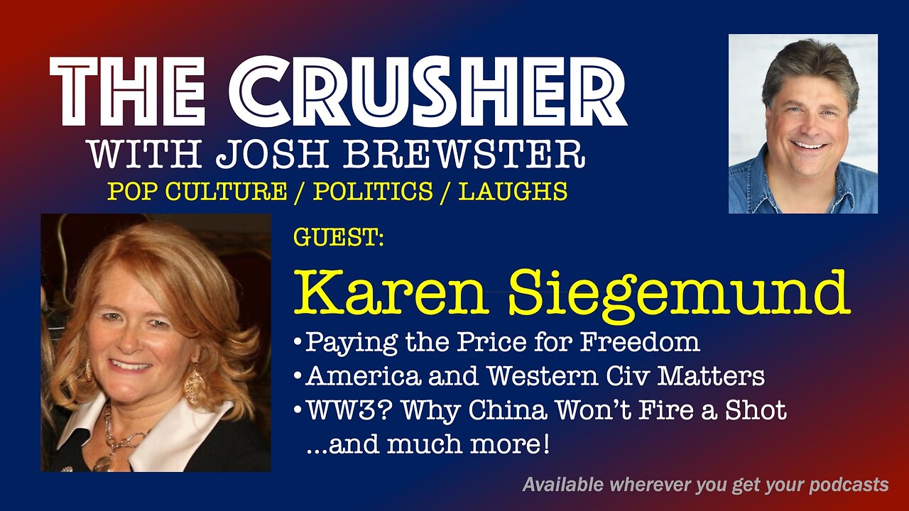 The Crusher - Ep. 24 - Guest Karen Siegemund - The Personal Cost of Freedom