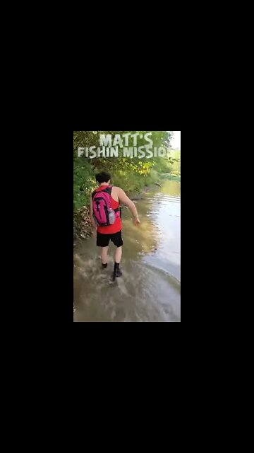 His FIRST smallie! (short version)