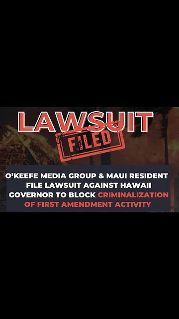 Lawsuit Filed Against Josh Green for First Amendment Violation