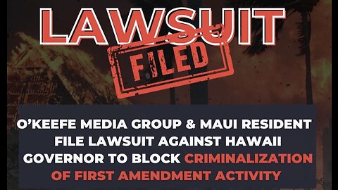 Lawsuit Filed Against Josh Green for First Amendment Violation
