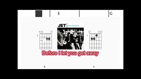 Jet - Are You Gonna Be My Girl - (Chords & Lyrics like a Karaoke)