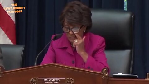 Democrat Max. Waters: All those crises because of Trump and Republicans "hold economy hostage."