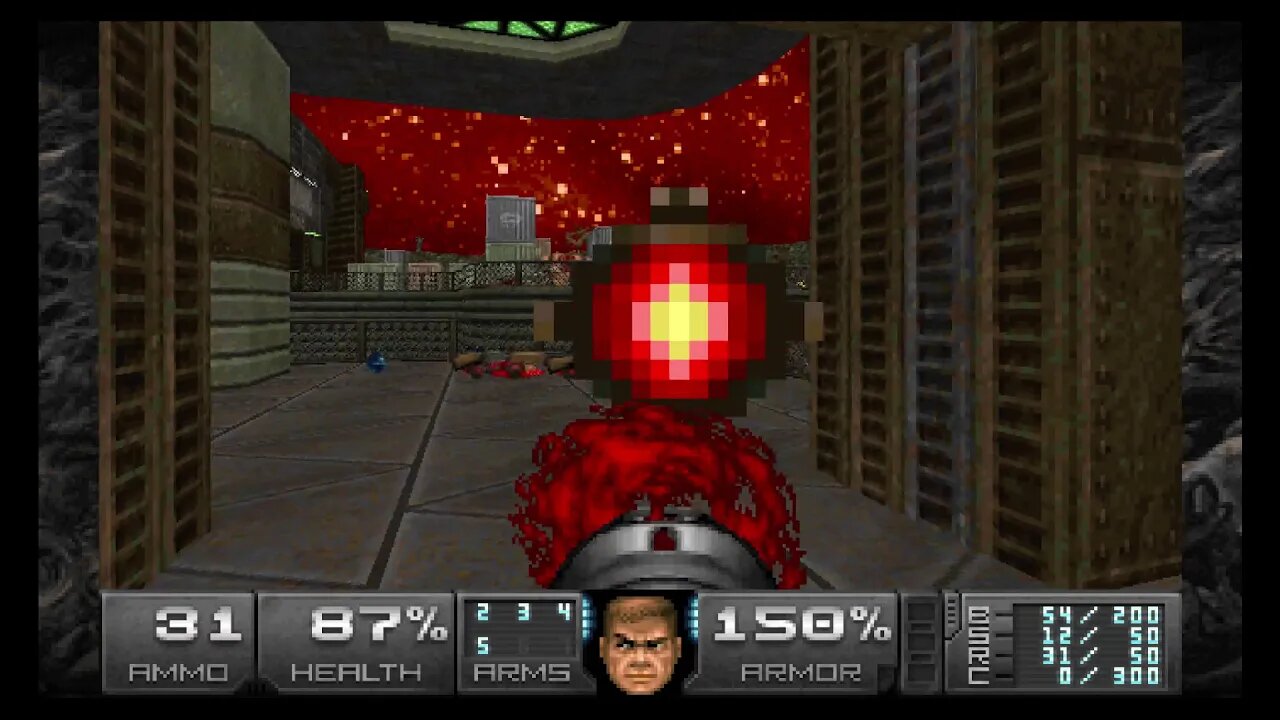 Doom 2: Back To Saturn X Episode 1 (Switch Add-On) - Map 2: Mortar Cavalry (UV-Max)