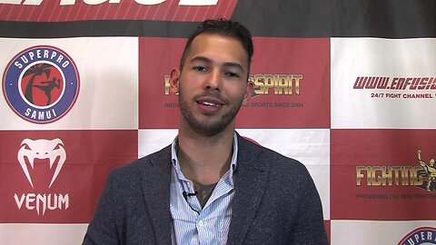 Andrew 'The King Cobra' Tate is talking about his fight on the 3rd of December