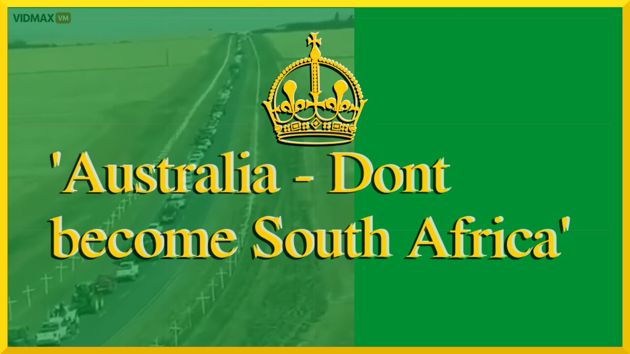 Australia - Dont become South Africa