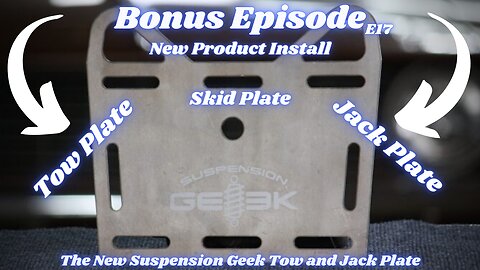 Bonus Episode E17 Front Subframe Tow Plate Installation!